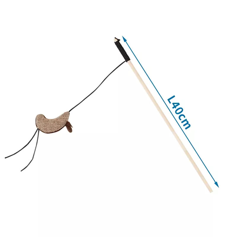 Zabawka dla kota z przynętą - myszą - 8719138019564