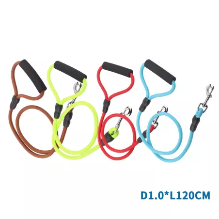 Fluorescencyjna okrągła smycz dla psa - 8719138035779