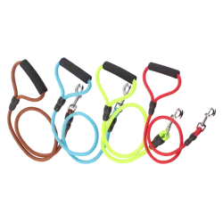 Fluorescencyjna okrągła smycz dla psa - 8719138035779