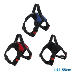 Wygodne odblaskowe szelki dla psa rozmiar S 44-55 cm z klamrą - 8719138035694