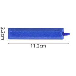Niebieski kamień 2.2x11.2cm napowietrzający drobne bąbelki do akwarium - 8719138037933