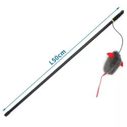 Patyk do zabawy z kotem z efektem dźwiękowym - 8719138049301