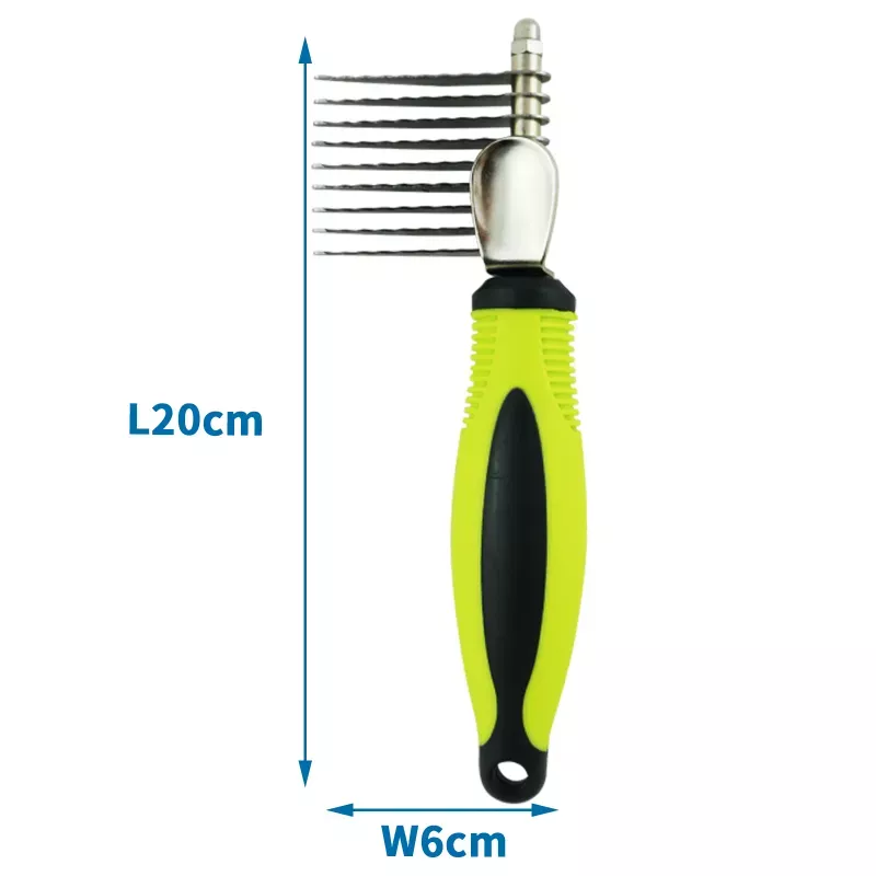 Grzebień do odmatowienia zwierząt - 8719138001590