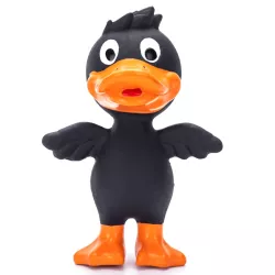 Lateksowa piszcząca zabawka w kształcie kaczki dla psa - 8719138044139