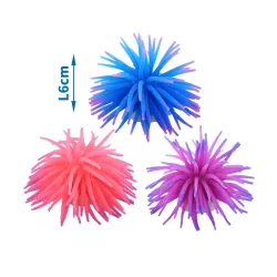 Koral kolorowy i realistyczny 6cm do dekoracji akwarium lub terrarium - 8719138032938