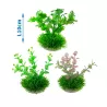 Sztuczna roślina do akwarium 10cm ozdobny miękki krzaczek do dekoracji - 8719138033188