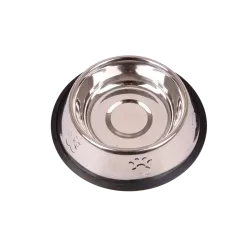 Antypoślizgowa miska ze wzorem w psie łapy dla zwierząt - 8719138028344