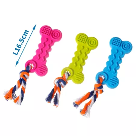 Zabawka ciasteczka TPR z bawełnianym sznurkiem - 8719138032600