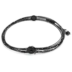 Świecąca kula 60 cm ażurowa druciana dekoracja świąteczna biała ciepła - 8433325341176