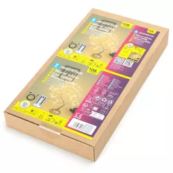 Lampka drzewko bonsai na baterie usb 45 cm ciepła biel 8 trybów pilot - 8433325367886