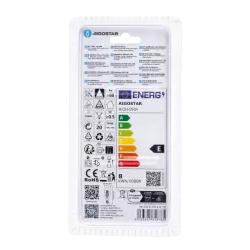 Żarówka świecowa LED filament przezroczysta C35 E14 8W biała ciepła - 8433325358785