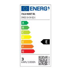 Żarówka diodowa LED G4 3W - 8433325363437