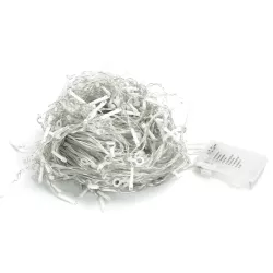 Płaska taśma świetlna sople fala na 3 baterie AA, Zimna biel, 3m - 8433325298197