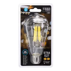 Żarówka LED 18W/230V Filament ST64 retro E27 biała zimna 1980lm - 8433325358525