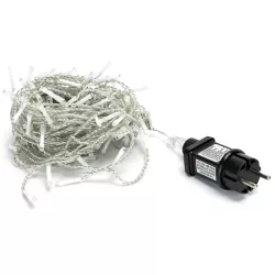 Sople led 200 led kolorowa fala 50 zwisów do 0.6m na 10m z zasilaczem - 8433325380854