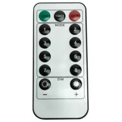 Niskonapięciowe podłączane lampki sznurkowe, płatki śniegu fala, - 8433325366155