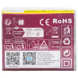 Niskonapięciowa taśma świetlna w kształcie płatków śniegu i - 8433325381189