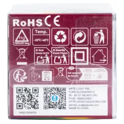 Siatka 100 led 1.5x1.5m kolorowa kurtyna zewnętrzna niskonapięciowa - 8433325381400