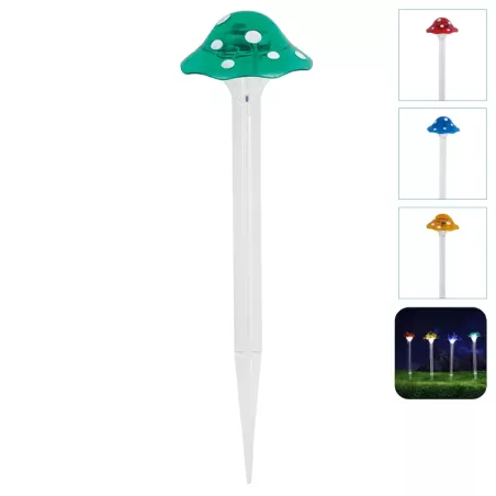 Muchomorek solarny grzybek o ciepłym świetle do oświetlenia trawnika - 8433325404017