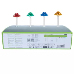 Muchomorek solarny grzybek o ciepłym świetle do oświetlenia trawnika - 8433325404017