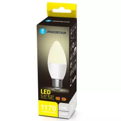 Żarówka LED 12W/230V 4000K 1170lm biała neutralna świecowa C37 E27 - 8433325387525