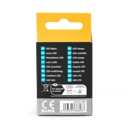 Żarówka 12W GU-10 915lm biała ciepła fi50x80mm kąt rozproszenia 100° - 8433325388287