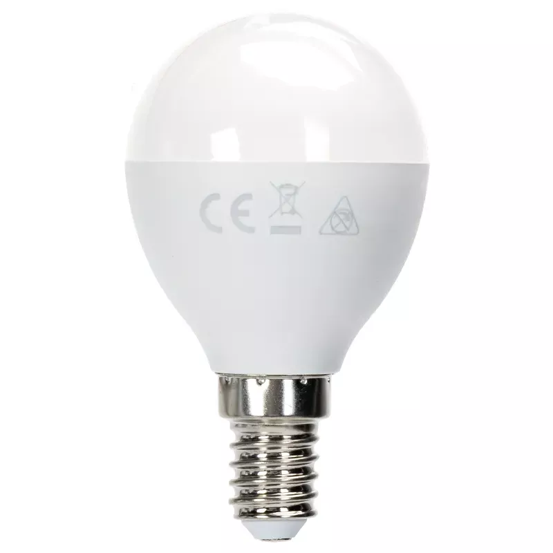 Żarówka LED 11W 4000K 1060lm biała mała neutralna kulka G45 gwint E14 - 8433325387709