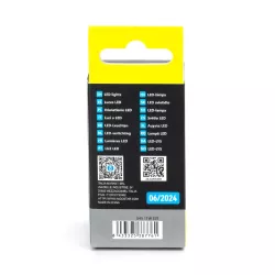 Żarówka LED 11W/230V 4000K 1060lm mała neutralna kulka G45 gwint E27 - 8433325387761