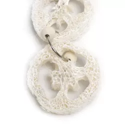 Jadalna huśtawka Luffa zabawka dla ptaków 6x3.2x24cm do powieszania - 8719138224593