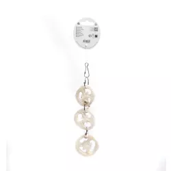 Jadalna huśtawka Luffa zabawka dla ptaków 6x3.2x24cm do powieszania - 8719138224593