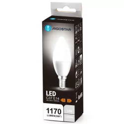 Żarówka LED 12W/230V 6500K 1170lm biała zimna świecowa C37 E14 - 8433325387488