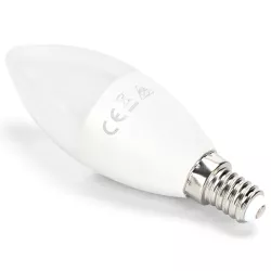Żarówka LED 12W/230V 3000K 1170lm świecowa C37 E14 barwa biała ciepła - 8433325387433