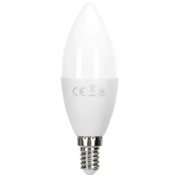 Żarówka LED 11W 6500K 1060lm biała zimna świecowa C37 E14 opak. 2szt - 8433325387365