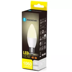 Żarówka LED 11W/230V 4000K 1060lm świecowa C37 E27 barwa neutralna - 8433325387280