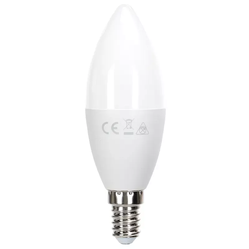 Żarówka LED 11W/230V 6500K 1060lm świecowa C37 E14 barwa biała zimna - 8433325387235