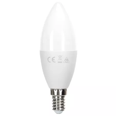 Żarówka LED 12W/230V 3000K 1060lm świecowa C37 E14 barwa biała ciepła - 8433325387198