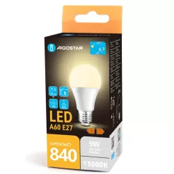 Żarówka LED 9W 840lm ciepła z czujnikiem ruchu i światła A60/E27 - 8433325387112