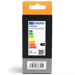 Żarówka E27 12W 3000K z czujnikiem światła biała ciepła 1170lm A60 - 8433325387020