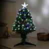 Choinka światłowodowa niskonapięciowa, Zimna biel, 120 cm - 8433325305765