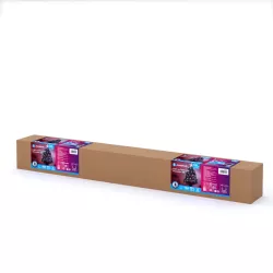Choinka światłowodowa niskonapięciowa, Zimna biel, 120 cm - 8433325305765
