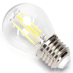 Żarówka LED Filament Przezroczysta G45 E27 8W - 8433325358853