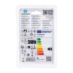 Żarówka LED Filament Przezroczysta G45 E27 8W - 8433325358853