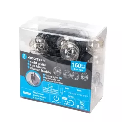 Niskonapięciowa taśma świetlna z drutu miedzianego G50, Zimna - 8433325382322