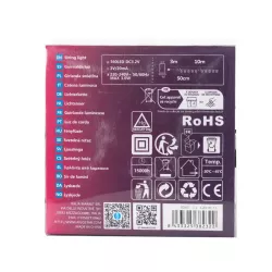 Niskonapięciowa taśma świetlna z drutu miedzianego G50, Zimna - 8433325382322