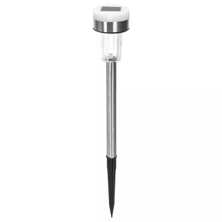 Ambientowa lampa ogrodowa solarna LED ze stali nierdzewnej - 8433325321482