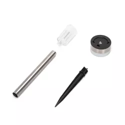 Ambientowa lampa ogrodowa solarna LED ze stali nierdzewnej - 8433325321482