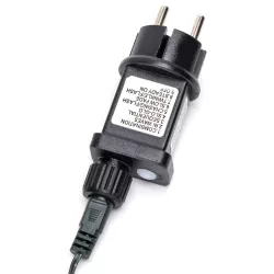 Aksamitne drzewko niskonapięciowe, wys. 120 cm, ciepła biel - 8433325368128