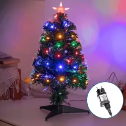 Choinka światłowodowa niskonapięciowa, RGBY, 60cm - 8433325305710