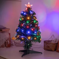 Choinka światłowodowa niskonapięciowa, RGBY, 60cm - 8433325305710