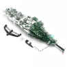 Choinka 120cm zielone drzewko zestaw z białymi chłodnymi lampkami led - 8433325368180